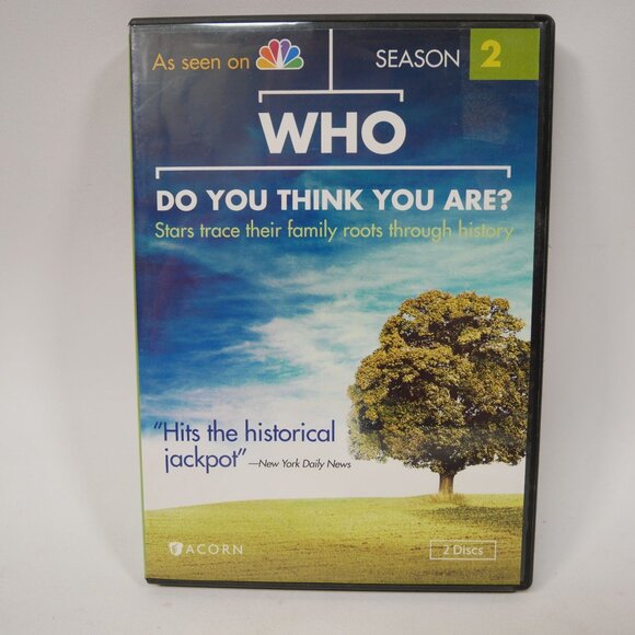 Who Do You Think You Are? Seasons 1 & 2 DVD Set - Celebrity Genealogy TESTED - Picture 4 of 5
